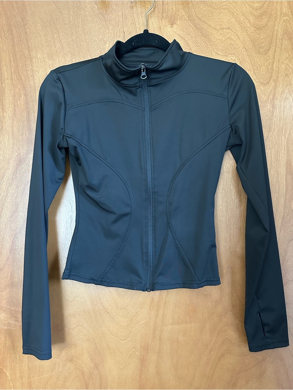 Women's Black Full-Zip Performance Jacket